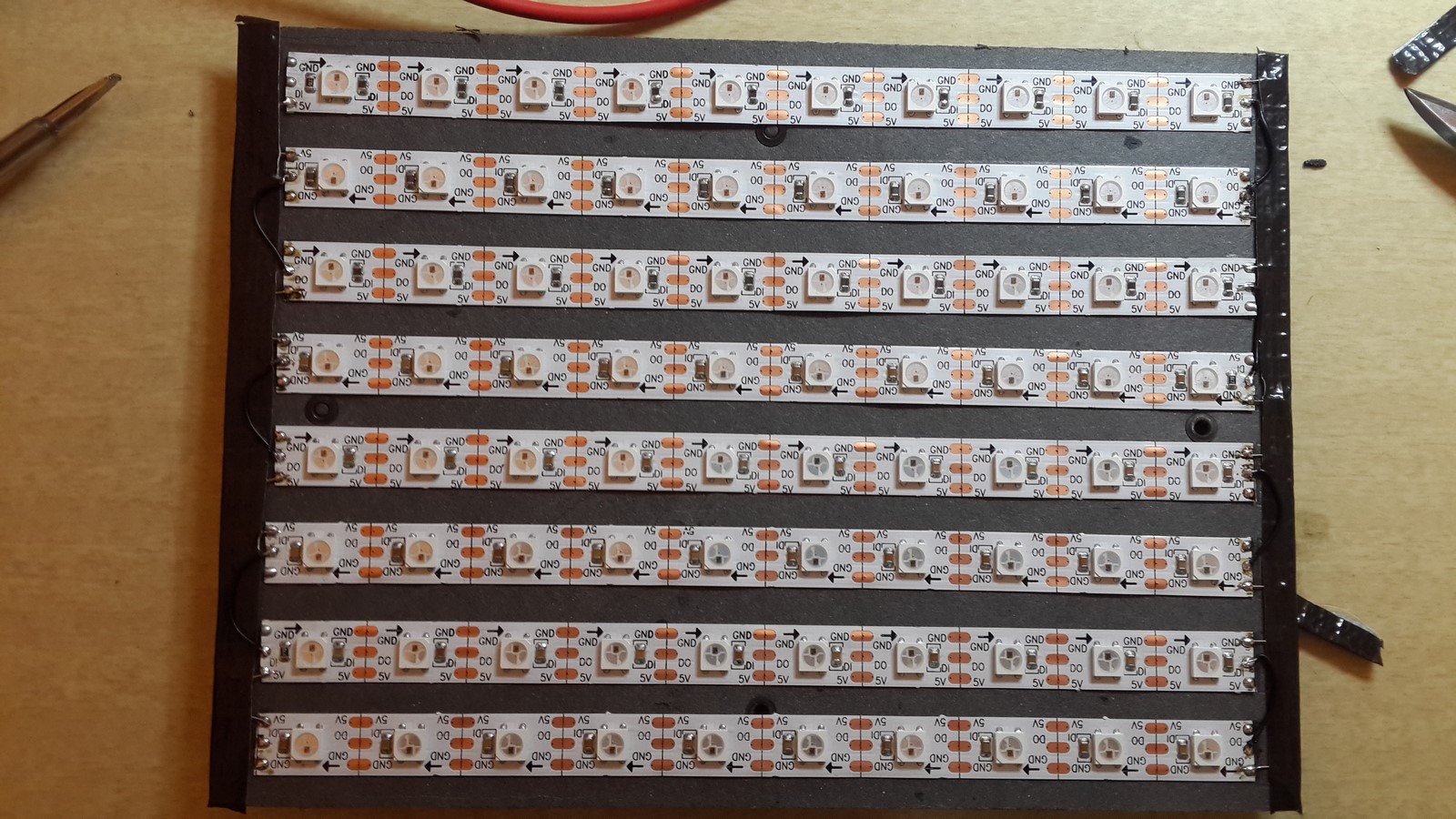 WS2812 led strip wiring 2