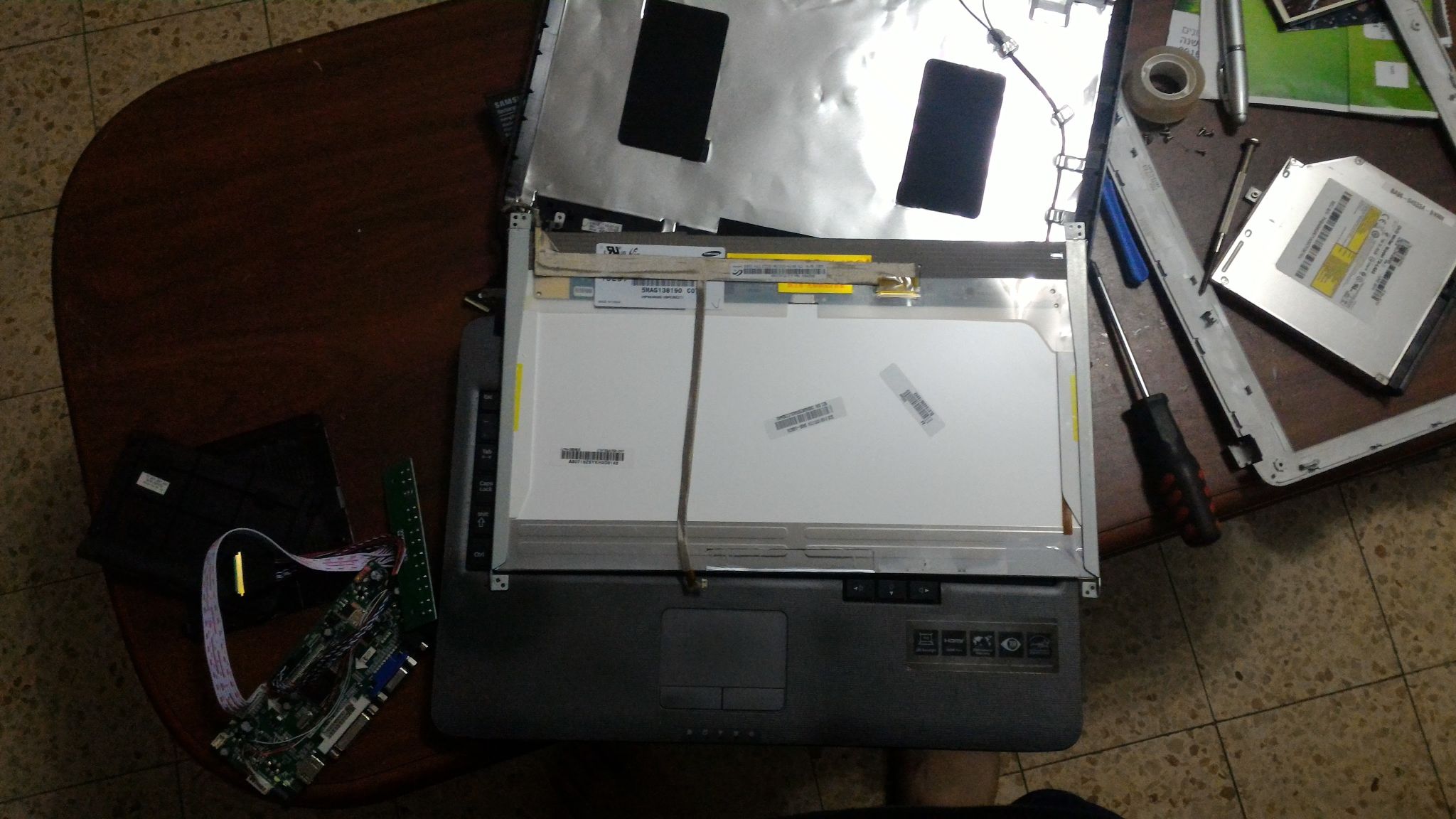 samsung laptop disassembly 2