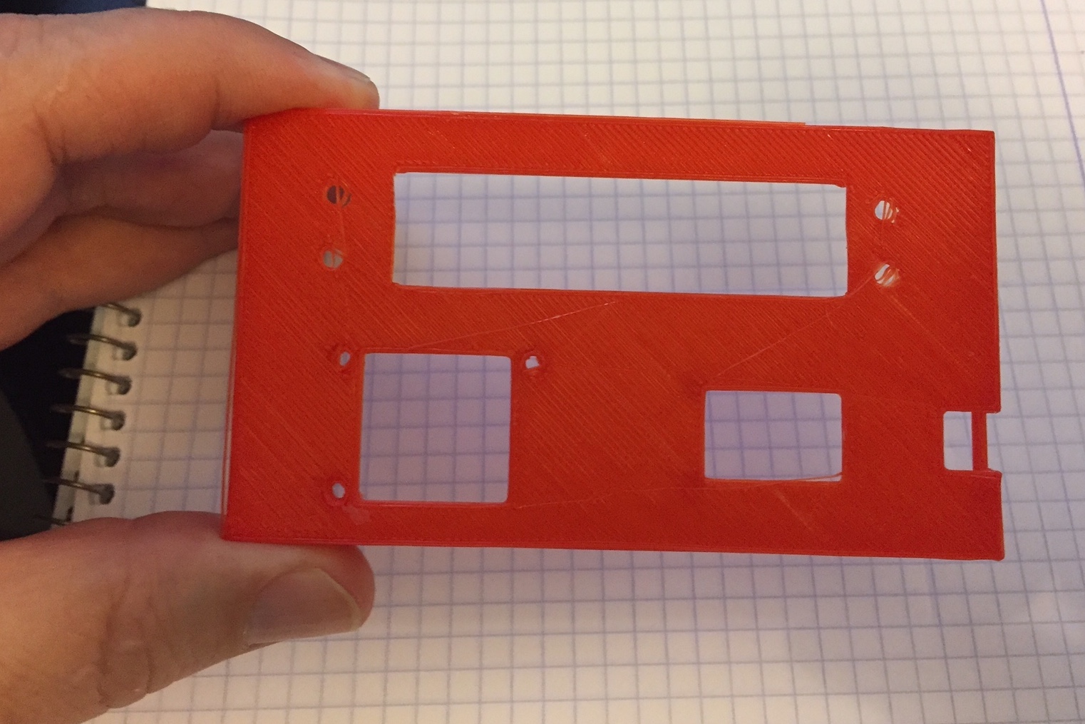 Enclosure Front test print