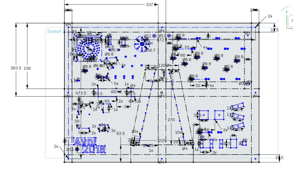 Baby Busy Board Onshape work3