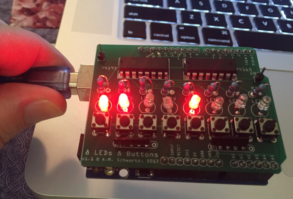 PCB: from Concept to design to fabrication and testing using Fritzing.