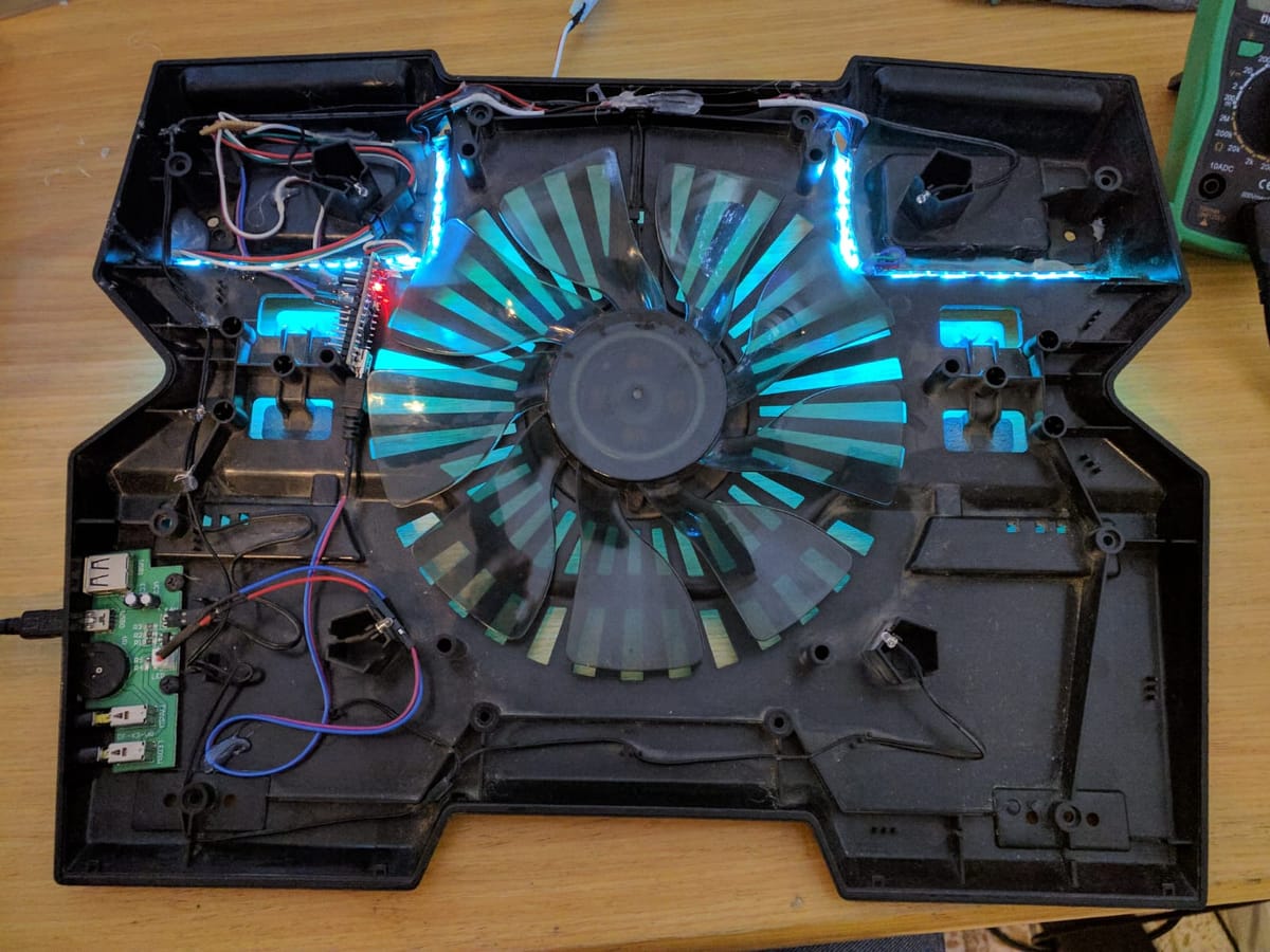 A Cool laptop cooler