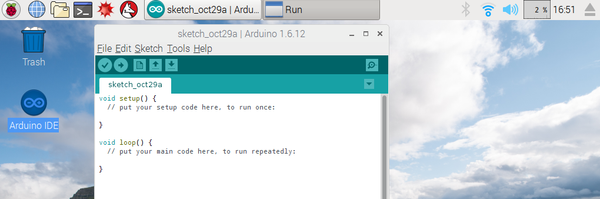 Install the Arduino IDE (with ESP8266 support) on a Raspberry Pi